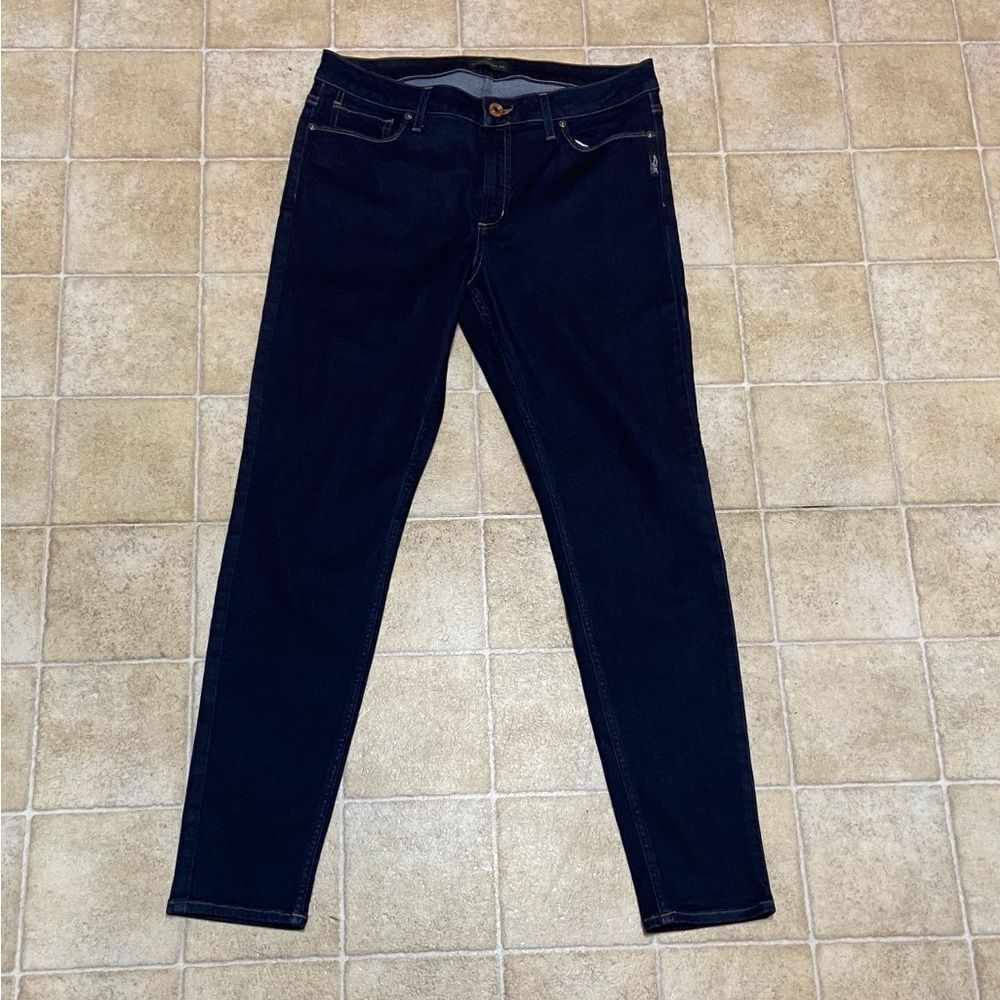 SILVER JEANS CO Classic Dark Blue Women's Skinny Jeans Size W32/L29